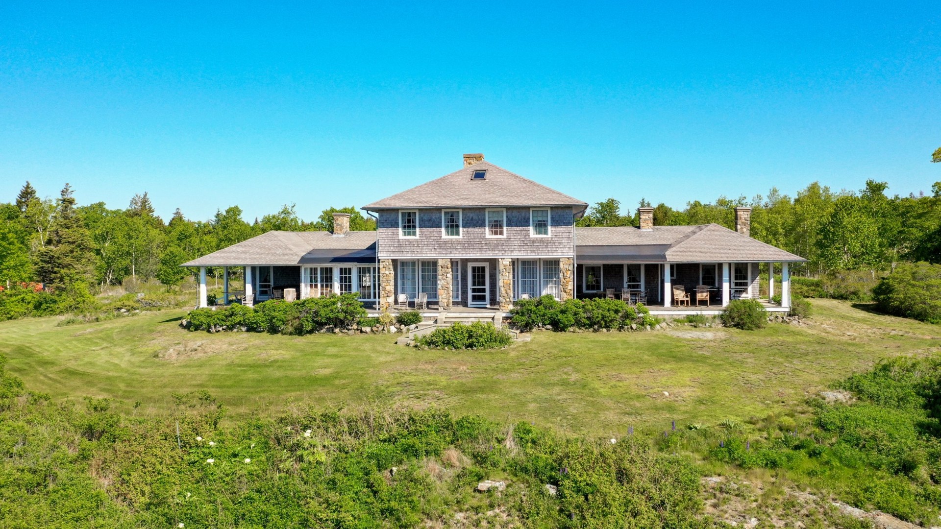 The Main House on McGee Island